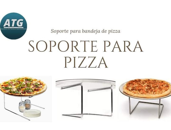 Soporte para bandeja de pizza organizador de mesas para colocar pizza atgeirl