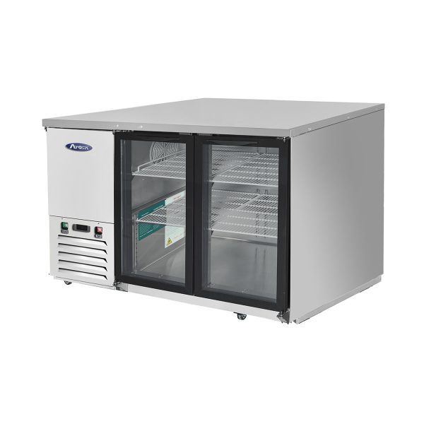 Mesa refrigerada Back barde 59″ con Puertas de Vidrio - MBB59GGR