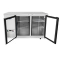 Mesa refrigerada Back barde 59″ con Puertas de Vidrio - MBB59GGR